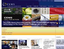 Tablet Screenshot of cems.org
